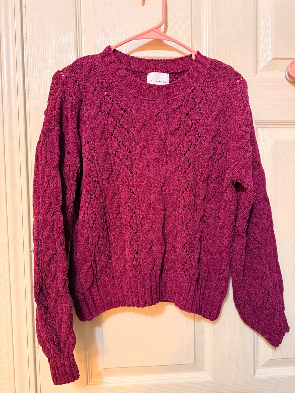 Pink Rose sweater